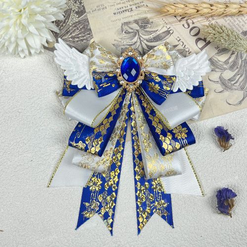 Lolita N?uds Papillon Bijoux Faits À La Main Cadeaux Haut De Gamme Femmes Filles Concert Main Lampe Bâton Arcs Accessoire Collier Fleur Clips