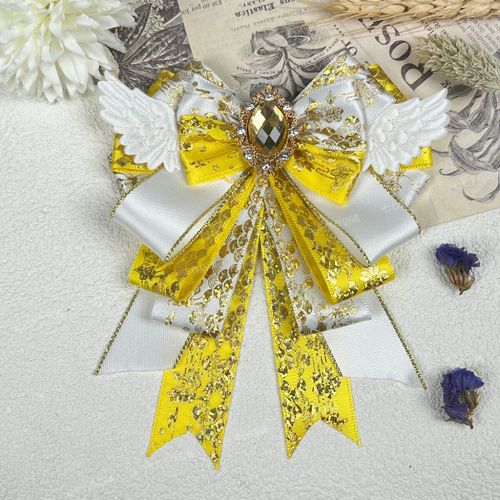 Lolita N?uds Papillon Bijoux Faits À La Main Cadeaux Haut De Gamme Femmes Filles Concert Main Lampe Bâton Arcs Accessoire Collier Fleur Clips