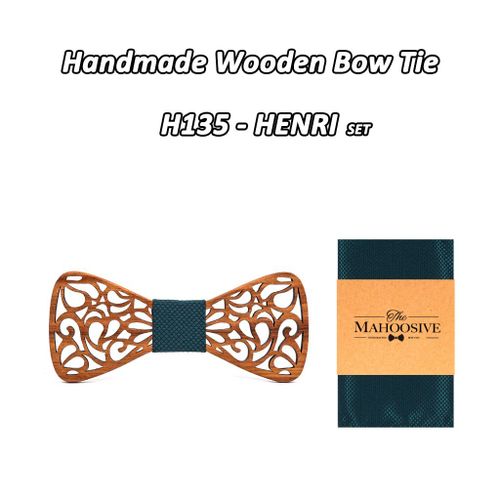 Mahoosive N?Ud Papillon En Bois Poche Carré Ensemble Pour Hommes Costumes De Mariage Bois Cravate Homme Noeud Papillon Noeud Papillon Ensemble De Foulard