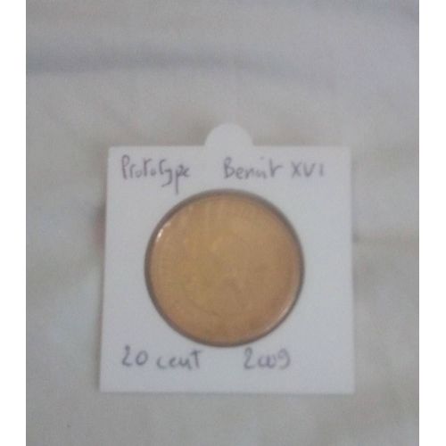 Monnaie Vatican 20 Cents 2009 Prototype