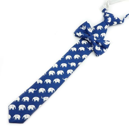 Cravate Élastique En Coton Pour Enfants,Ensemble De N?Uds Papillon,Imprimé Dessin,Canard,Chien,Éléphant,Mignon,Pour Garçons Et Filles