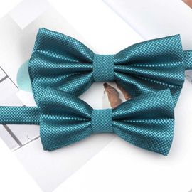 Solide Coloré Parent-Enfant Noeud Papillon Ensemble Classique Mignon Famille Papillon Fête Dîner Mariage Design Mignon Noeud Papillon Accessoire No.1-15