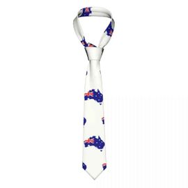 Cravates Es Pour Hommes D'affaires,Mode Australienne Feel Map,Ktie Fostiendra C Presidency