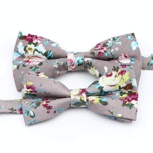 Nministériels D Papillon En Coton À Imprimé Floral Coloré Pour Homme Et Enfant,Costume De Ixde Mariage,Cadeau À La Mode