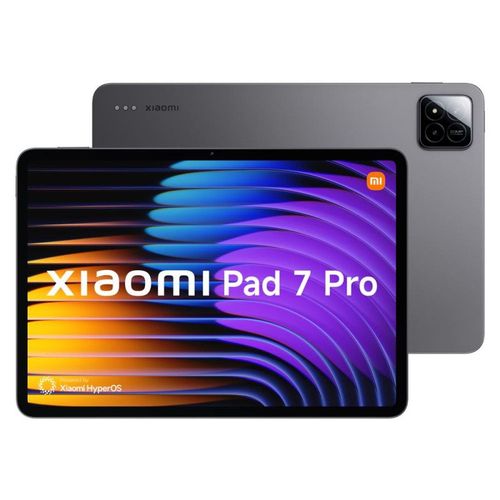 PACK TABLETTE TACTILE XIAOMI REDMI PAD 7 PRO 11,2 WIFI 256 GO GRIS + ETUI POUR TABLETTE PAD 7 PRO NOIR