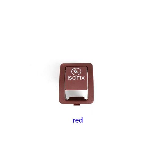 Housse De Sécurité Pour Siège De Commutateur Isofix Arrière De Voiture,Pour Mercedes W205,Pour Benz Classe C W205 C300 C350 C200 C180 2015 - 2021 2059200513 - Type Rouge