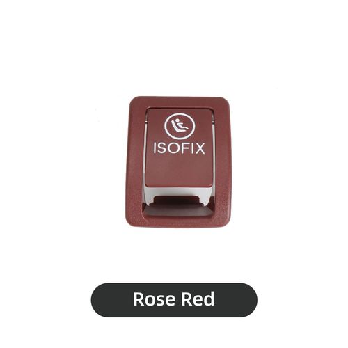 Housse De Sécurité Pour Siège De Commutateur Isofix Arrière De Voiture,Pour Mercedes W205,Pour Benz Classe C W205 C300 C350 C200 C180 2015 - 2021 2059200513 - Type Rose Red