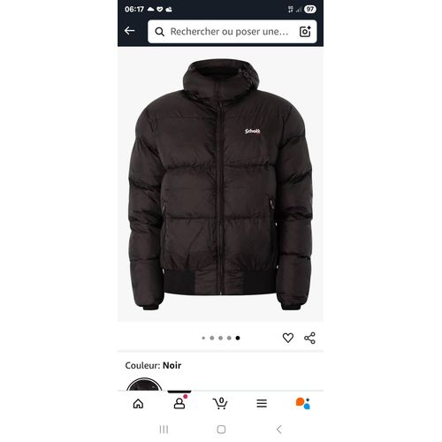 Scott Doudoune Noir Xl Capuche