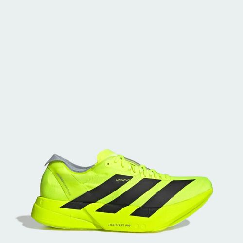 Chaussures Adizero Adios Pro 4 Adidas Lucid Lemon Core Black Halo Silver