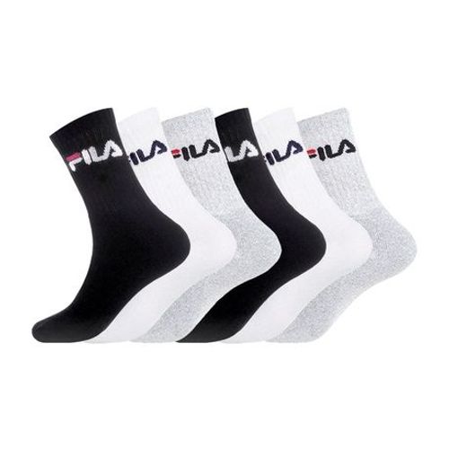 Lot Chaussettes Tennis Fila : 6 / Noir / 39-42