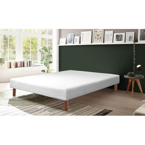 Sommier Tapissier À Lattes Confort : 140 X 190 Cm / Sommier Seul