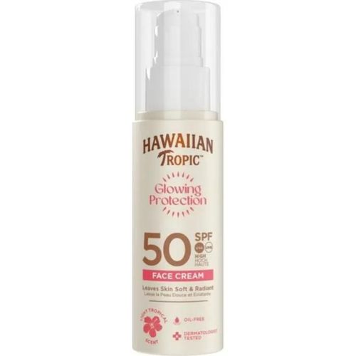 Hawaiian Tropic Crème Solaire Visage Spf 50 Le Flacon 