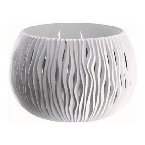 Pot De Fleurs Avec Insert Ø 238mm 2,3l Blanc Prosperplast Sandy Bowl Dsk240