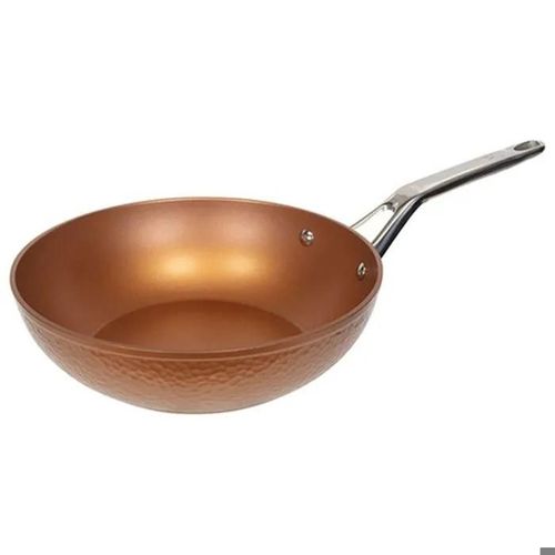 Wok San Ignacio Cuivre Aluminium Aluminium Forgé (Ø 28 Cm)
