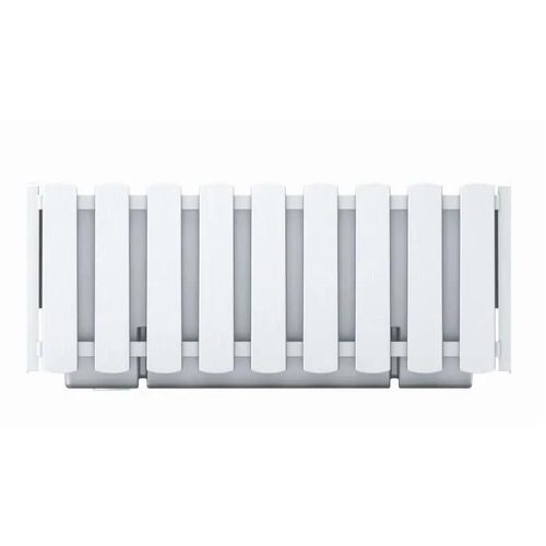 Jardinière Boîte À Fleurs À Suspendre 38cm Blanc Prosperplast Boardee Fencycase