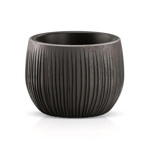 Pot De Fleurs 0,75l Avec Un Insert Beton Bowl Dkb150 Noir