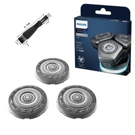 Têtes de rasage de rechange Philips Norelco SH91/52 compatibles avec les rasoirs Norelco séries S9000 et 9000 Prestige