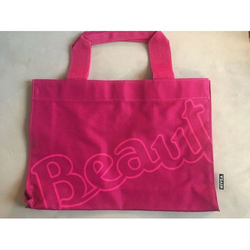 Joli sac en toile nivea fuchsia