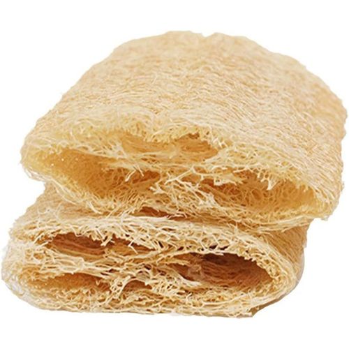 Kathlelxh-Éponges De Luffa Naturelles,2 Pcs Éponge De Bain Bio Luffa En Mousse Loofah Balle De Pression Luffa Eponge Exfoliante Corps Pour Salle De Bain Et Douche Cuisine[H1014] 