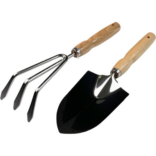 Kit d'outils de jardin,truelle de 29 cm,fourche de plantation 29 cm