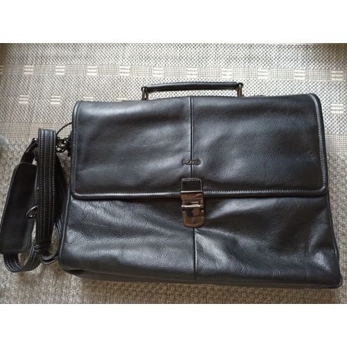 PICARD Porte documents serviette en cuir NEUF