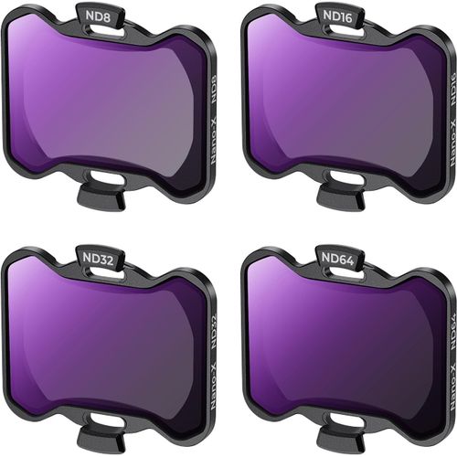 Filtre Nd8 Nd16 Nd32 Nd64 Compatible Avec Drone Dji Avata 2 Et Chiffon Hd Léger Imperméable Anti-Rayures-Générique
