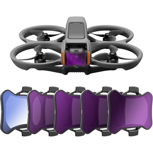 Avata Lot De 2 Filtres Nd Multi-Couches Pour Dji Avata 2 Accessoires,Lot De 5 Filtres Nd (Mcuv,Nd8,Nd16,Nd32,Nd64)-Marque Générale
