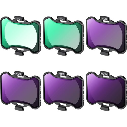 Filtre Uv Pl Nd8 Nd16 Nd32 Nd64 Compatible Avec Drone Dji Avata 2 Et Chiffon Hd Léger Étanche Anti-Rayures-Générique