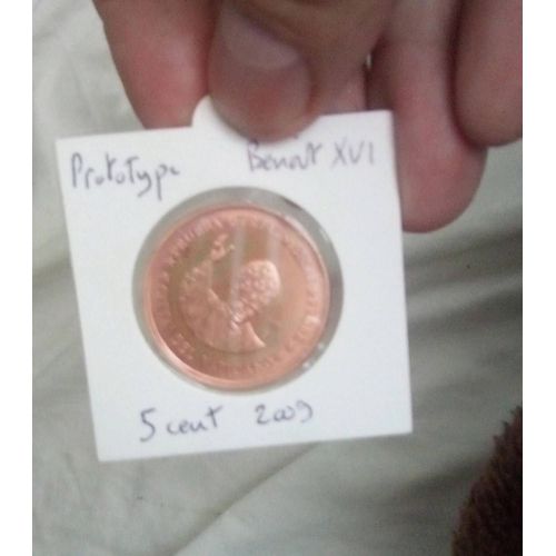 Monnaie Vatican 5 Cents 2009