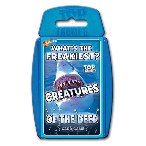 Jeu De Cartes Creatures Of The Deep Top Trumps