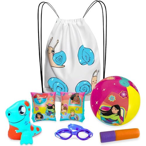 Pungiball Animal Morse Gonflable 89 Cm + 1 Animalier Flottant Assorti-Accessoires Plage Mer Piscine (Tricheco)