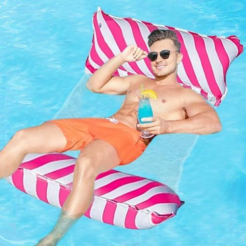 Hamac Gonflable 4 En 1-Pour Piscine-Pour Adultes Et Enfants.[S67]
