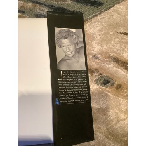 Livre David Hamilton - Jardin secret - cachet et signature