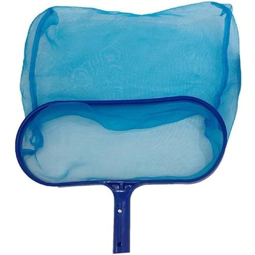 Épuisette de Piscine,Robuste,Filet Profond et Maille Fine,Accessoires pour Nettoyeurs de Piscine,Idéale pour Enlever Feuilles et Saletés,pour Piscine et Étang