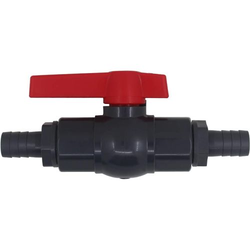 Vanne pvc pour piscine avec embout de tuyau d'arrosage robinet a bille fileté vanne a boisseau sphérique.[S111]