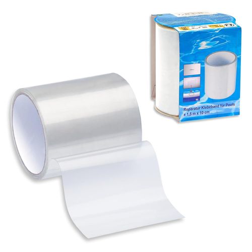 Ruban adhésif étanche pour piscine-Pour réparations-Durable-Indéchirable-Résistant aux UV-152 cm x 10 cm