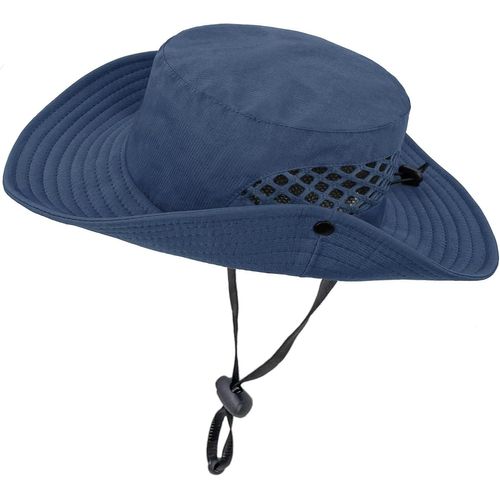 Chapeau De Soleil Pour Homme,Chapeau De Pêcheur À Large Bord Imperméable,Pliable Boonie Chapeau Respirant Pour Randonnée Safari Camping D'extérieur.[Z1127]