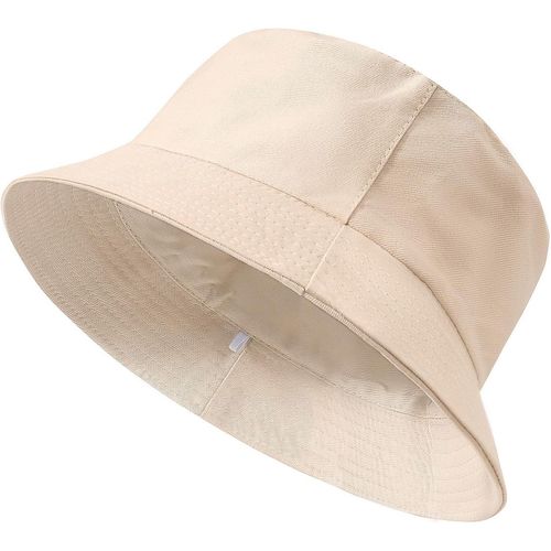 Bob Homme Chapeaux De Seau Femme En Coton Chapeau De Soleil Été Casquettes Pêcheur Pliable Réversible Visières Chapeau De Plage Outdoor Randonnée Camping.[Z1111]