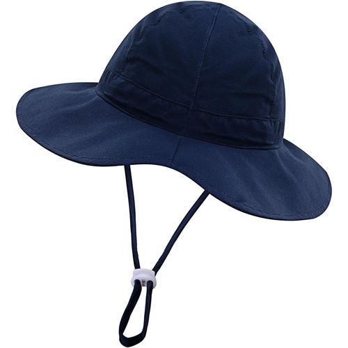 Chapeau Soleil Bebe Garcon Fille Anti Uv Coton Été Chapeau De Plage Piscine Enfant S(6-18 Mois)/M(18 Mois-5 Ans).[Z1303]