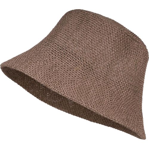 Chapeau De Soleil Pour Femmes En Papier Straw Pliable,Chapeau De Pêcheur Léger,Bucket Hat Avec Bande Anti-Transpiration,Protection Solaire Pour Été,Plage Et Loisirs.[Z1313]