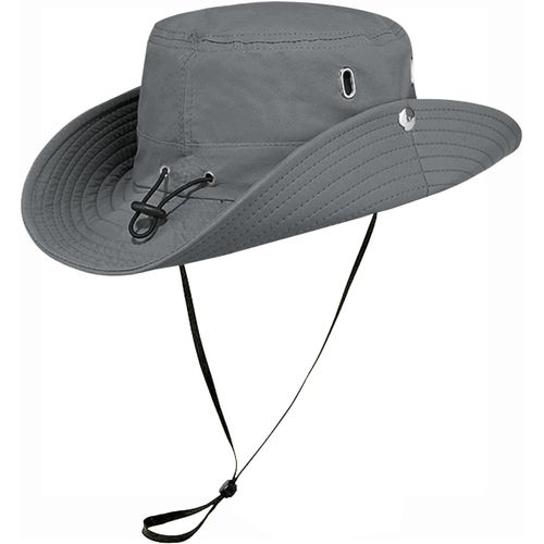 Chapeau Soleil Homme Femme Anti Uv Chapeau Bob Ete À Large Bord Extérieur Boonie Hat Bobs Homme Pour Safari Peche.[Z1366]