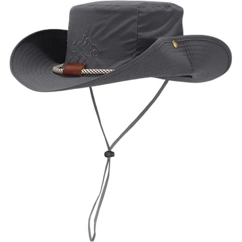 Chapeau De Soleil Homme Femme Imperméable Protection Uv Chapeau Pêche Large Bord Extérieur Randonnée Camping.[Z298]