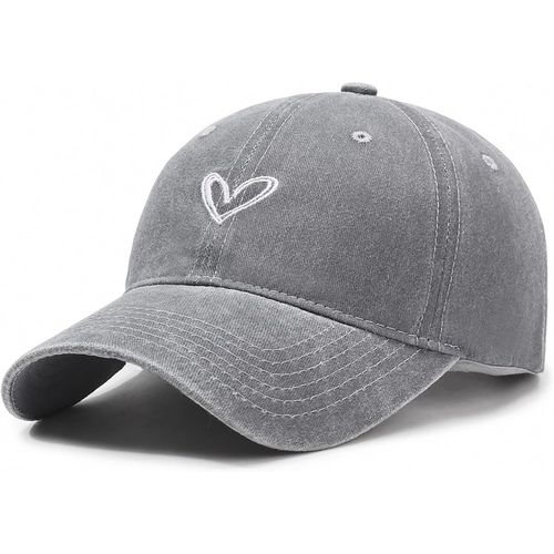Casquette De Baseball Homme Femme-100% Coton Anti-Soleil Classique Réglable Chapeau Brodé Casquette Baseball Cap Hip Hop Sport Extérieur Sunhat Chapeau.[Z1598]