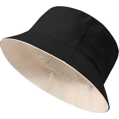 Bob Homme Chapeaux De Seau Femme En Coton Chapeau De Soleil Été Casquettes Pêcheur Pliable Réversible Visières Chapeau De Plage Outdoor Randonnée Camping.[Z1108]