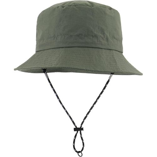 Chapeau Soleil Homme Femme Outdoor Anti Uv Bucket Hat De Voyage Safari Casquette Avec Sangle De Protection Du Cou.[Z1131]