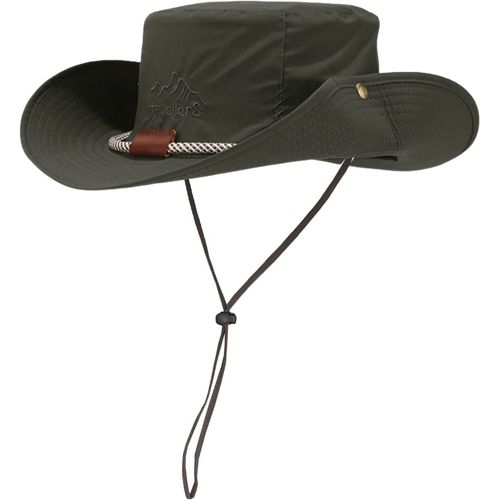 Chapeau De Soleil Homme Femme Imperméable Protection Uv Chapeau Pêche Large Bord Extérieur Randonnée Camping.[Z297]