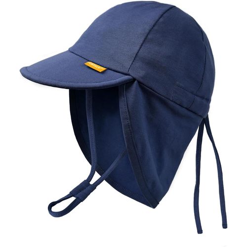 Chapeau Solaire Bébé Upf 50+ Protection Uv Filles & Garçons Chapeau D'été Plage Avec Jugulaire Réglable Et Rabats De Cou.[Z1155]