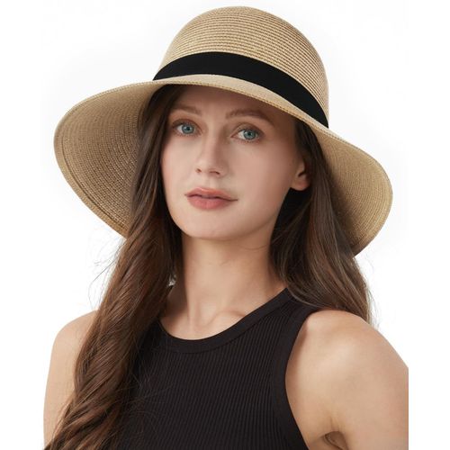 Xxl Panama Chapeau Pour Homme Grand Chapeau De Soleil En Paille Avec Large Bord Surdimensionné Chapeau De Paille.[Z1069]