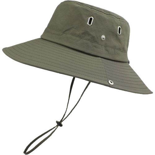 Homme Chapeau D'été Large Bord Casquette Femme Chapeau De Soleil Pour Randonnée Pêche.[Z1120]
