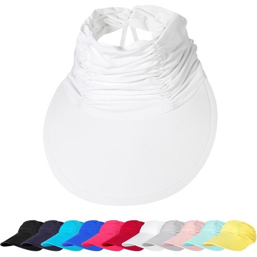 Chapeau De Soleil Anti-Uv Pour Femme-Bord Large,Ajustable,Légère Et Respirante,Idéal Pour La Plage Et L'été,Avec Fonction De Réfrigération Pour La Tête.[Z1184]